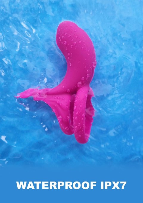 Couples Stimulator Ring Fuchsia Couples Stimulator Ring Fuchsia