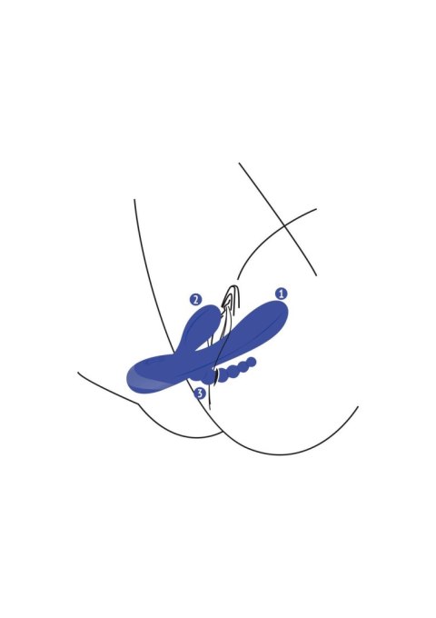 Xocoon Triple Love Vibrator Xocoon Triple Love Vibrator