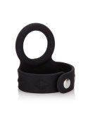 3-Snap Scrotum Ring - Medium Black 3-Snap Scrotum Ring - Medium Black