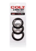 COLT 3 Ring Set Black COLT 3 Ring Set Black
