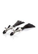 Playful Tassels Nipple Clamps Black Playful Tassels Nipple Clamps Black
