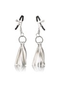 Playful Tassels Nipple Clamps Silver Playful Tassels Nipple Clamps Silver