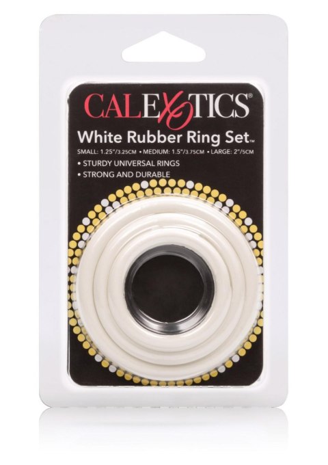 Rubber Ring - 3 Piece Set White Rubber Ring - 3 Piece Set White
