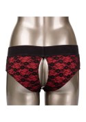 Scandal Crotchless Set L/XL Black Scandal Crotchless Set L/XL Black
