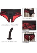 Scandal Crotchless Set L/XL Black Scandal Crotchless Set L/XL Black
