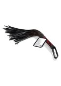 Scandal Flogger With Tag Black Scandal Flogger With Tag Black