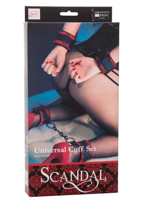 Scandal Universal Cuff Set Black Scandal Universal Cuff Set Black