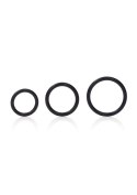Silicone Support Rings Black Silicone Support Rings Black