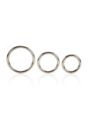 Silver Ring - 3 Piece Set Silver Silver Ring - 3 Piece Set Silver
