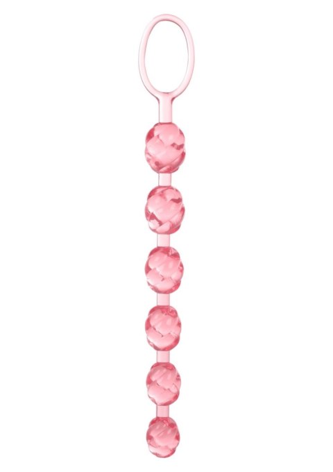 Swirl Pleasure Beads Pink Swirl Pleasure Beads Pink