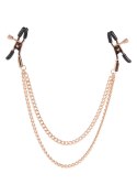 Tiered Intimate Clamps Gold Tiered Intimate Clamps Gold