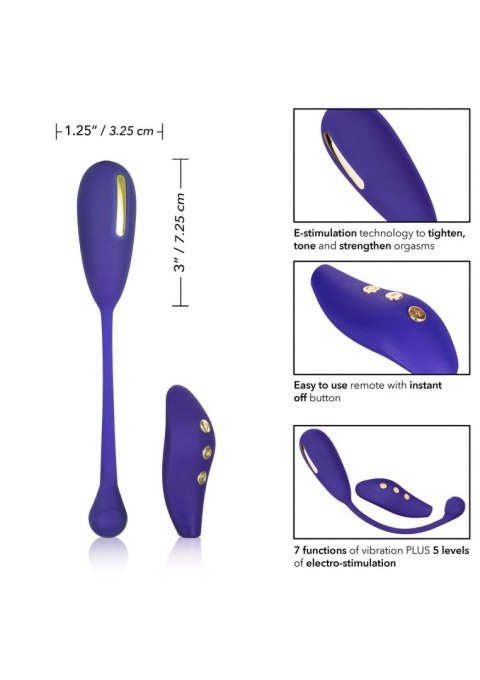 Estim Remote Kegel Exerciser Blue Estim Remote Kegel Exerciser Blue
