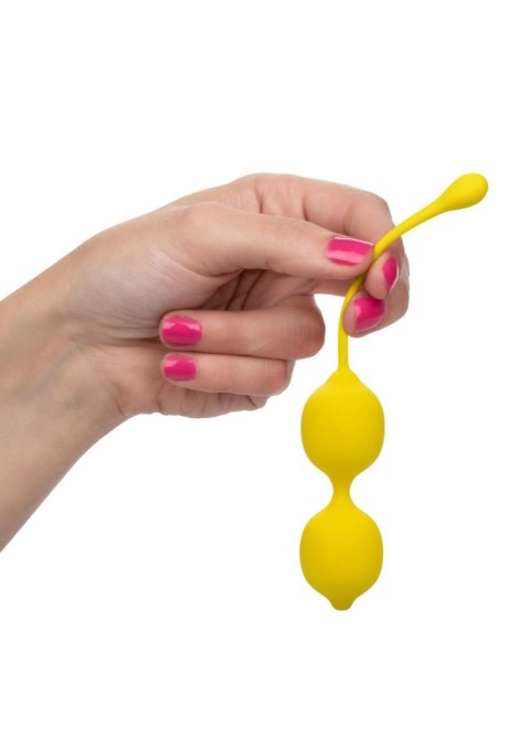 Kegel Training Set Lemon Yellow Kegel Training Set Lemon Yellow