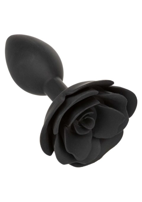 Large Rose Anal Plug Black Large Rose Anal Plug Black