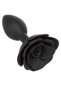 Large Rose Anal Plug Black Large Rose Anal Plug Black