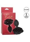 Large Rose Anal Plug Black Large Rose Anal Plug Black