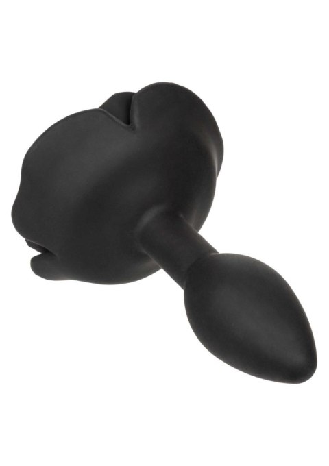 Small Rose Anal Plug Black Small Rose Anal Plug Black