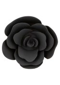 Small Rose Anal Plug Black Small Rose Anal Plug Black