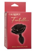 Small Rose Anal Plug Black Small Rose Anal Plug Black