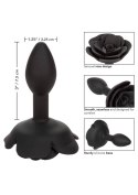 Small Rose Anal Plug Black Small Rose Anal Plug Black
