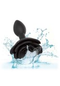 Small Rose Anal Plug Black Small Rose Anal Plug Black
