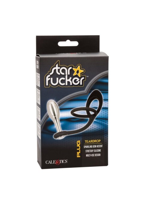 Star Fucker Teardrop Plug Silver Star Fucker Teardrop Plug Silver