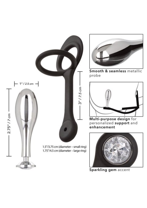 Star Fucker Teardrop Plug Silver Star Fucker Teardrop Plug Silver