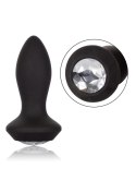 Vibrating Petite Crystal Probe Black Vibrating Petite Crystal Probe Black