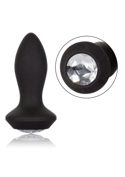 Vibrating Petite Crystal Probe Black Vibrating Petite Crystal Probe Black