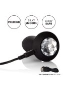 Vibrating Petite Crystal Probe Black Vibrating Petite Crystal Probe Black
