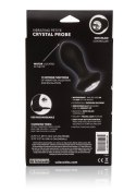 Vibrating Petite Crystal Probe Black Vibrating Petite Crystal Probe Black