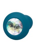 Vibrating Petite Crystal Probe Blue Vibrating Petite Crystal Probe Blue
