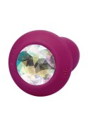 Vibrating Petite Crystal Probe Purple Vibrating Petite Crystal Probe Purple