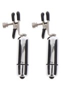 Adjustable Vibrating Clamps Silver Adjustable Vibrating Clamps Silver