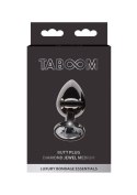 Butt Plug With Diamond Jewel M Black Butt Plug With Diamond Jewel M Black