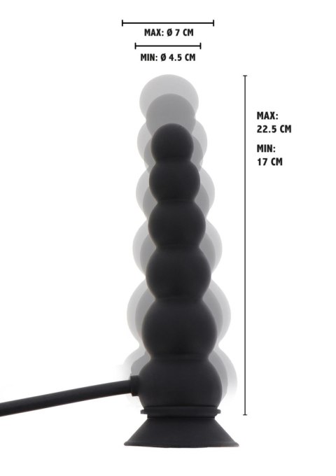 Hidden Desire Extreme Inflatable Suction Base Plug - Expert Hidden Desire Extreme Inflatable Suction Base Plug - Expert