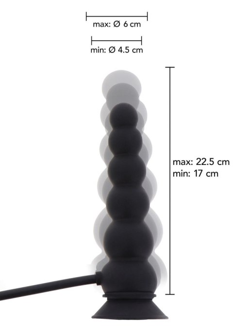 Hidden Desire Extreme Inflatable Suction Base Plug - Expert Hidden Desire Extreme Inflatable Suction Base Plug - Expert
