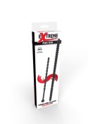 Ribbed Penis Dilator Set 2 pcs Black Ribbed Penis Dilator Set 2 pcs Black