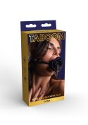 Rose Ball Gag with Plug Black Rose Ball Gag with Plug Black