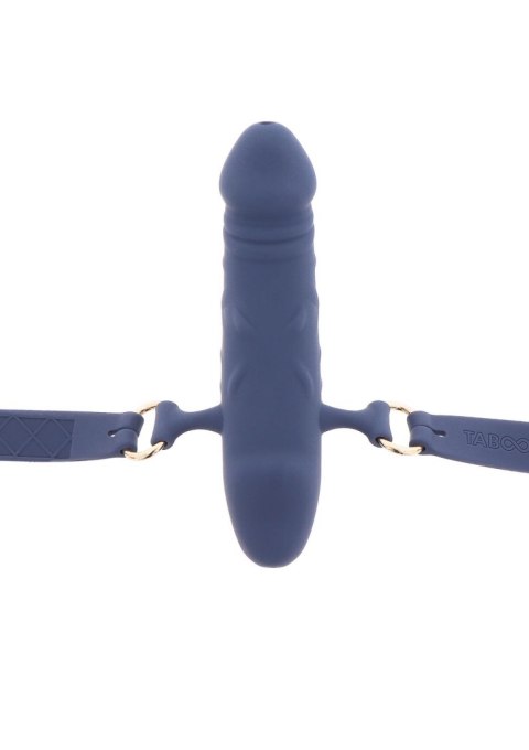 Silicone Breathable Penis Gag Blue Silicone Breathable Penis Gag Blue