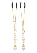 Tweezers With Pearls Gold Tweezers With Pearls Gold