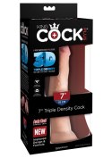 3D Triple Density Cock 7 inch Light skin tone 3D Triple Density Cock 7 inch Light skin tone