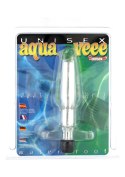 Aqua Vee Butt Plug Transparent Aqua Vee Butt Plug Transparent