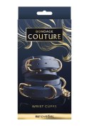 Bondage Couture Wrist Cuff Blue Bondage Couture Wrist Cuff Blue