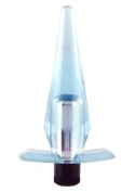 Compact Vibrating Buttplug Transparent Compact Vibrating Buttplug Transparent