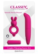 Couples Vibrating Starter Kit Pink Couples Vibrating Starter Kit Pink