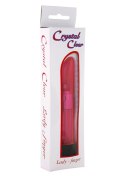 Crystal Ladyfinger Vibrator Pink Crystal Ladyfinger Vibrator Pink