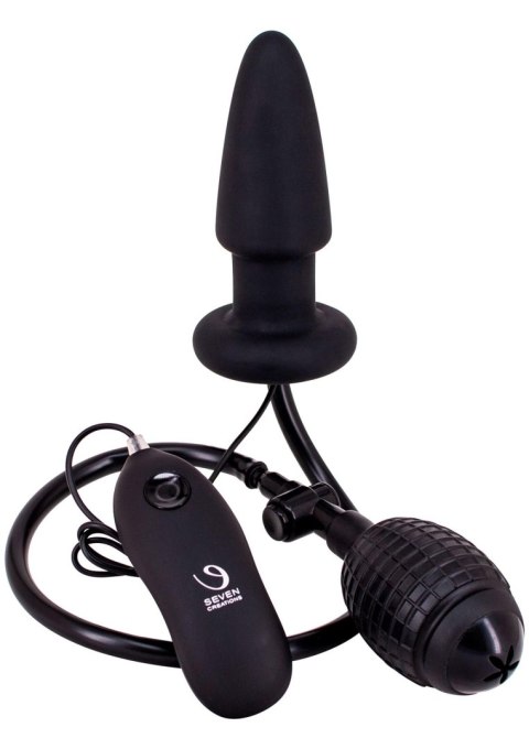 Fanny Hill Inflatable Buttplug Black Fanny Hill Inflatable Buttplug Black