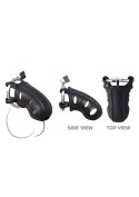 Hardcore Silicone Cock Block Black Hardcore Silicone Cock Block Black