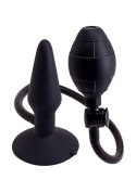 Inflatable Butt Plug S Black Inflatable Butt Plug S Black